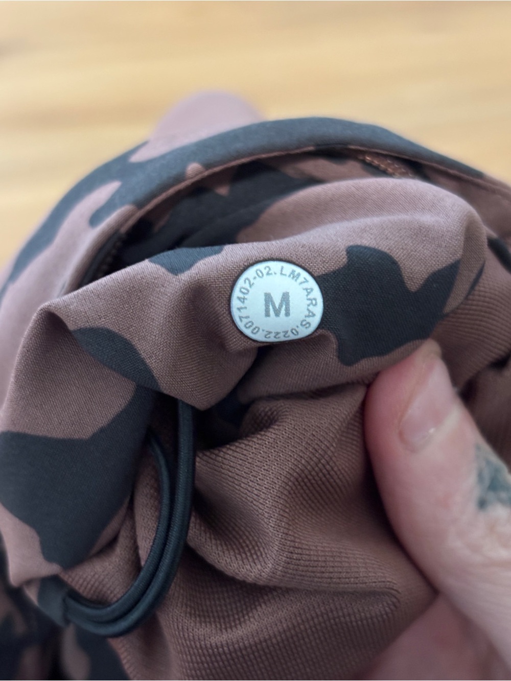 Lululemon Men's Brown & Black Camo Athletic Shorts Size M - Picture 5 of 5